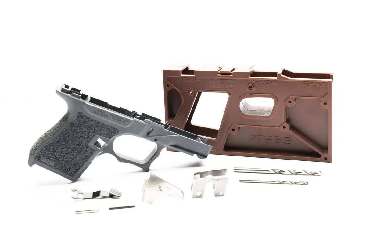Polymer80 PF9SS Glock 43 Compatible 80% Frame Kit, Gray — image 2